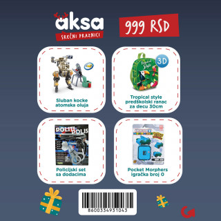 Novogodišnji paketić za dečake 3+ no. 2 - 999 din