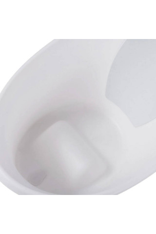 Shnuggle kadica za bebe do 12m, White/Grey 