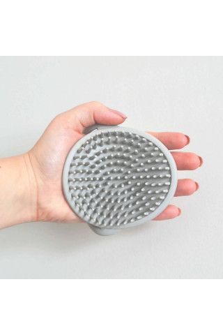 Shnuggle meka silikonska četka za kupanje, Grey 