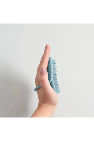 Shnuggle meka silikonska četka za kupanje, Blue 