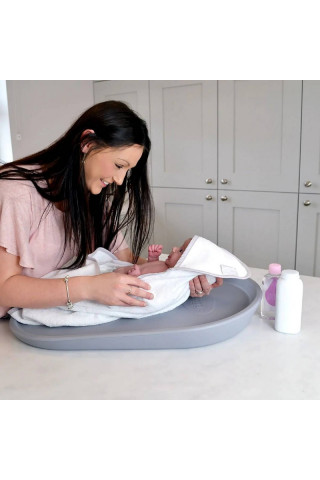Shnuggle silikonska podloga Squishy, Grey 