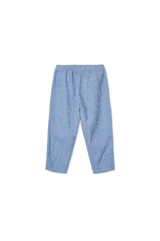 Liewood pantalone Birger, Check Riverside/CrispW