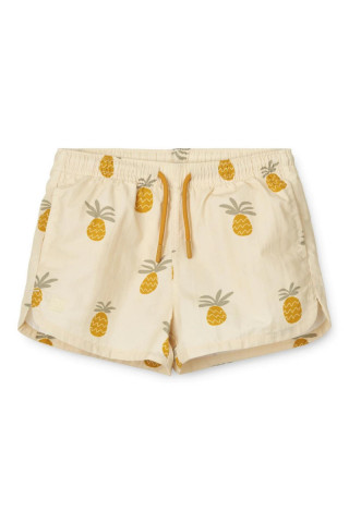 Liewood kupaći šorc Aiden, Pineapples/Cloud cream