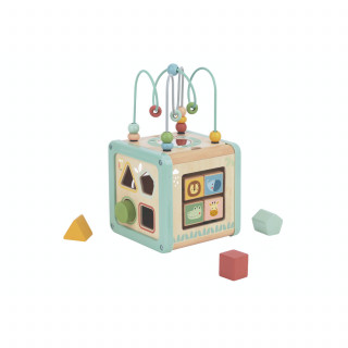 Tooky toy drvena kocka umetaljka 