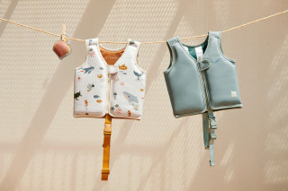 Liewood prsluk za plivanje Dove 2-3Y, SeaC/Sandy 