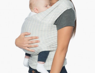 Ergobaby marama Aura Sustainable, Grey Stripes 