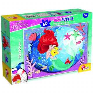 Slagalica lisciani 60pcs maxi disney mala sirena