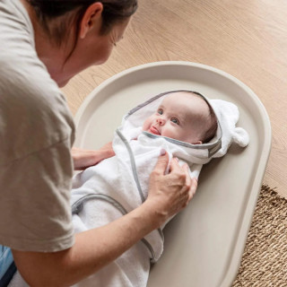 Shnuggle silikonska podloga Squishy, Taupe