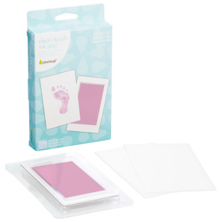 Pearhead otisak za stopalo Clean-Touch Ink, roze