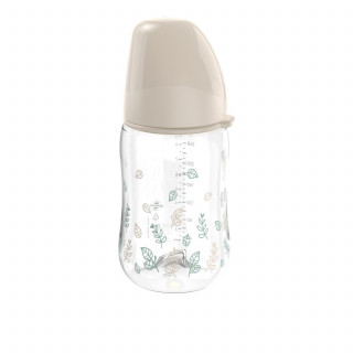 Nip Green PP flašica bež 260ml 0m+, M protok 