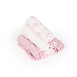 Jungle bebi set prvi otisak, roze 