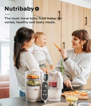 Babymoov aparat za pripremu hrane Nutribaby Beige