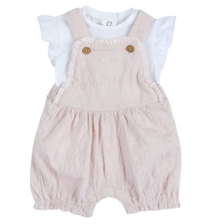 Chicco komplet 2/1(majica kr, eka šorts),devojčice