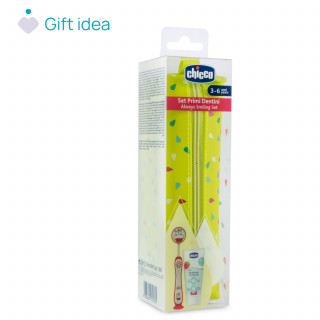 Chicco set za pranje zuba 36m+,hippo