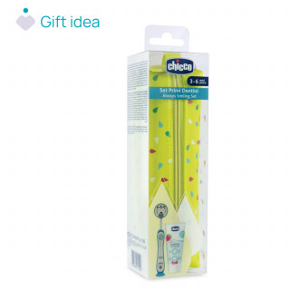 Chicco set za pranje zuba 36m+,tiger