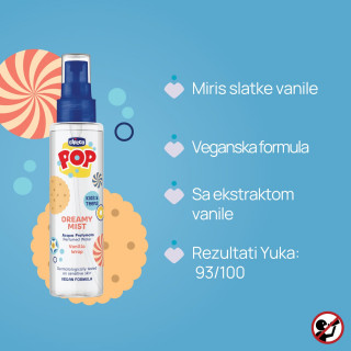 Chicco POP vanila mist za telo 150ml