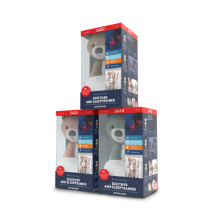 Zazu igračka za uspavljivanje Brody, Taupe 