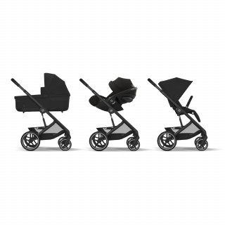 Cybex trio sistem Balios S Lux, Moon black Plus