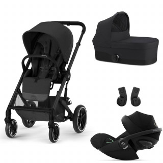 Cybex trio sistem Balios S Lux, Moon black Plus