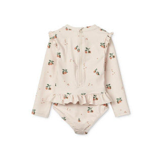 Liewood jednodelni kupaći Sille,Peach/Sea shell