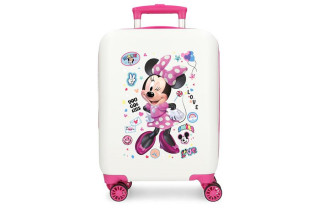 ABS Kofer 50cm sa 4 točkića minnie beli