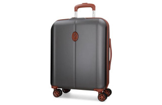 ABS Kofer 55cm sa 4 točkića premium sivi