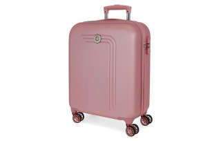 ABS Kofer 55cm sa 4 točkića roze