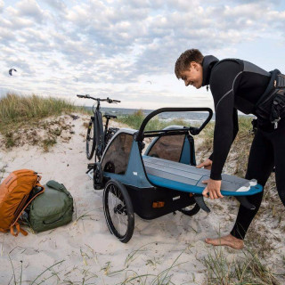 Thule priklolica/kolica Courier 2 N. Gold