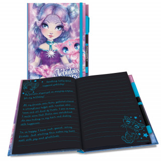 Notes A5 crni listovi Nebulous Stars sortirano 