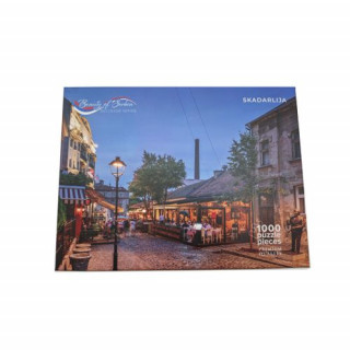 Beauty of Serbia Puzzle - Skadarlija 1000 pcs