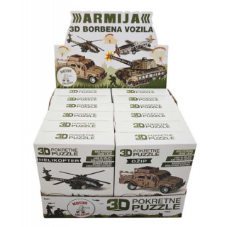 3D puzzle ARMIJA borbena vozila
