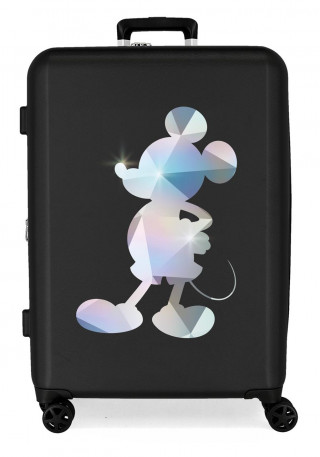 Abs kofer 70cm 4 točkića disney 100 mickey silver 
