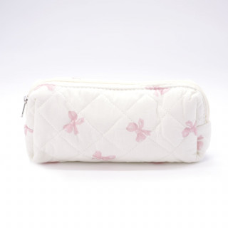 Be Cute neseser beli sa mašnicama S