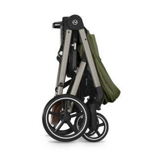 Cybex kolica Balios S Lux, Moss Green (taupe ram) 