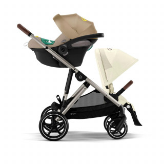 Cybex kolica Gazelle, Seashell Beige (taupe ram) 