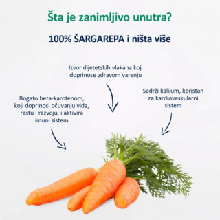 Fleur Alpine organski pire sa šargarepom 90g