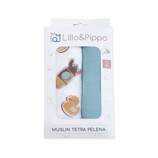 Lillo&Pippo muslin pelena 2/1