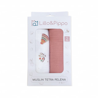 Lillo&Pippo muslin pelena 2/1