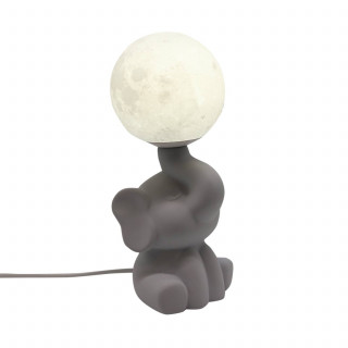 Cute&Cool HOME keramička stona lampa sivi slon