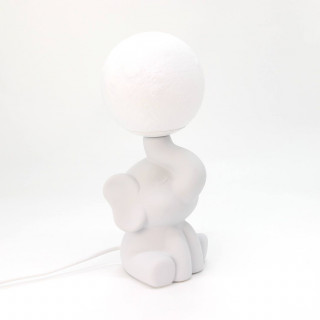 Cute&Cool HOME keramička stona lampa sivi slon