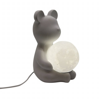 Cute&Cool HOME keramička stona lampa sivi meda