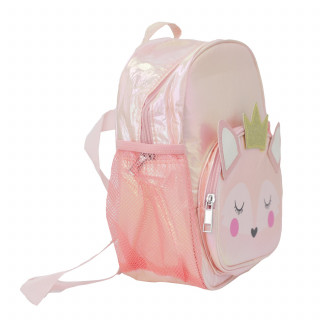 Cute&Cool ranac za decu lija, metalik roze 