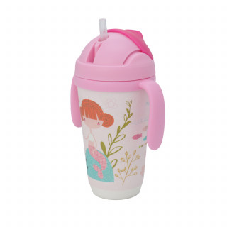 Baby Chef flašica sa slamčicom sirena 350ml 