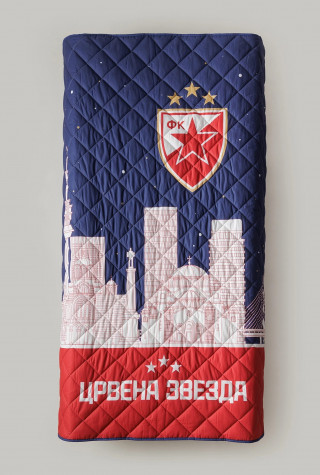 Stefan prekrivač Crvena Zvezda, 140x200cm 