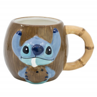 Stor 3D keramička šolja, Stitch Coconut 