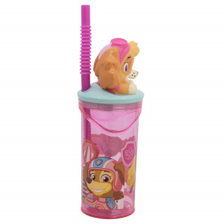 Stor flašica sa 3D figurom 360ml, Paw Patrol Girl 