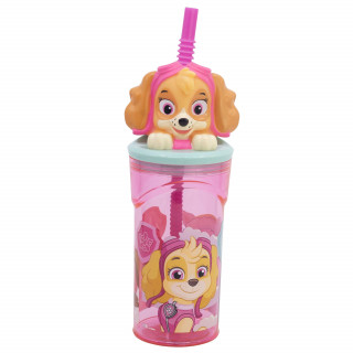 Stor flašica sa 3D figurom 360ml, Paw Patrol Girl 