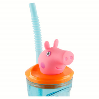 Stor flašica sa 3D figurom 360ml, Peppa Pig 