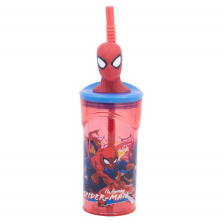 Stor flašica sa 3D figurom 360ml, Spiderman 