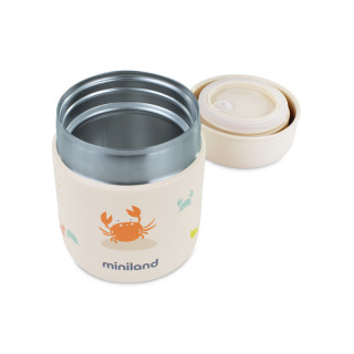 Miniland termos za hranu mini 280ml kraba 
